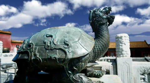 Ancient building,China Vídeos de archivo 544899