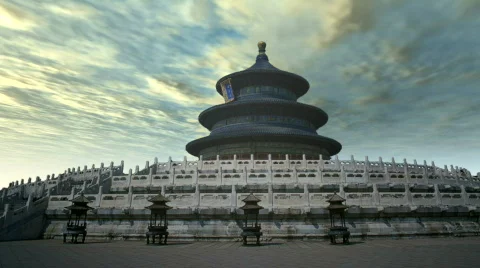 Ancient building,China Vidéo 544922
