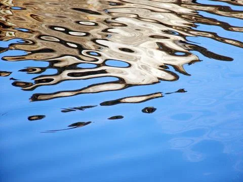 Ancient buildings in the reflection on the lake Stock Photos