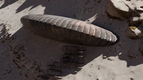 Ancient buried Object Discovery Stock Footage 281532442