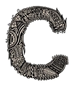Ancient c Stock Illustration