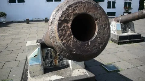 Ancient Cannon Stock Footage 178279838