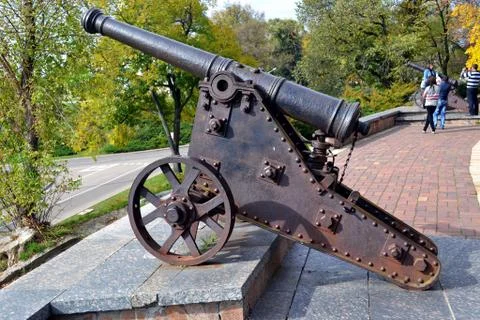 Ancient cannon 写真素材