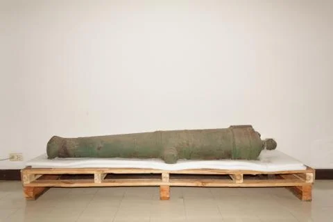 Ancient cannon Stock Photos