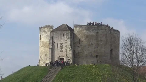 An ancient castle Stock Footage 90009075