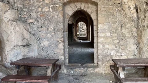 Ancient castle Stock Footage 165939847