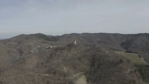 Ancient Castle - Push in movement 4K Vídeo Stock 231866823