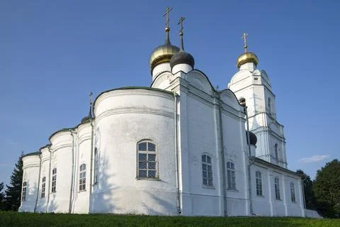The ancient Cathedral of the Holy Trinity (Trinity of the Life-giving). Vyazma Stock Photos