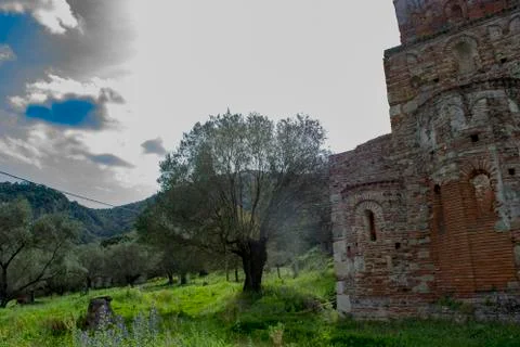 Ancient cathedral Foto stock