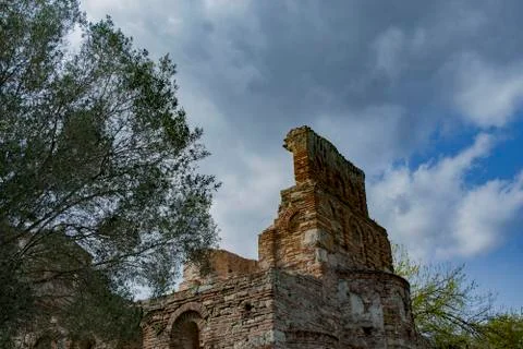 Ancient cathedral Foto stock