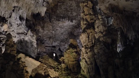 Ancient cave Stock Footage 109370206