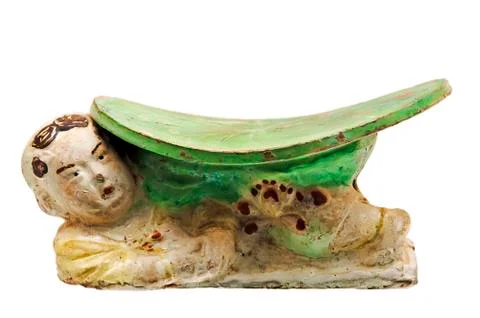 Ancient ceramic sculpture Foto stock