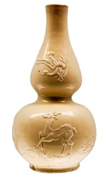 Ancient ceramic vase Stock Photos