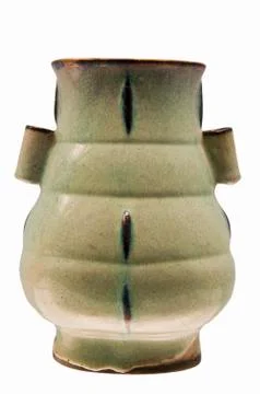 Ancient ceramic vase Foto stock
