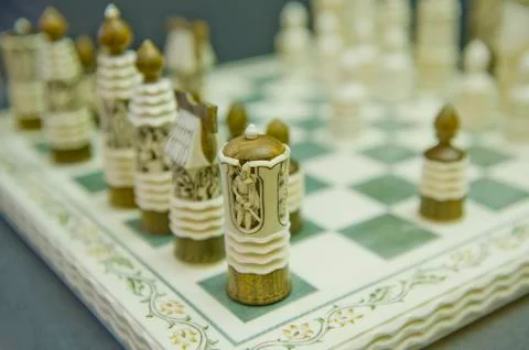Ancient chess Stock Photos