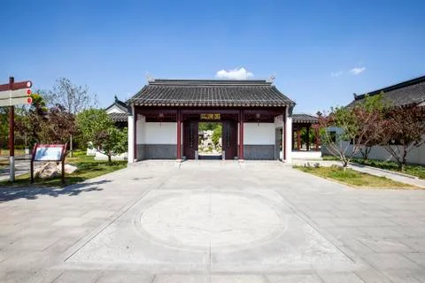 Ancient Chinese architecture Stock Photos