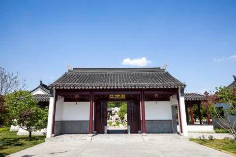 Ancient Chinese architecture Stock Photos