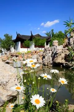 Ancient Chinese architecture Stock Photos