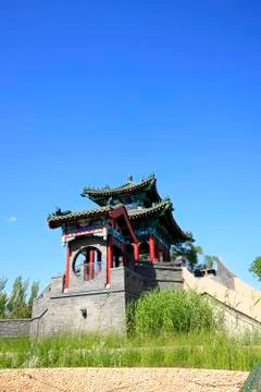 Ancient Chinese architecture Stock Photos