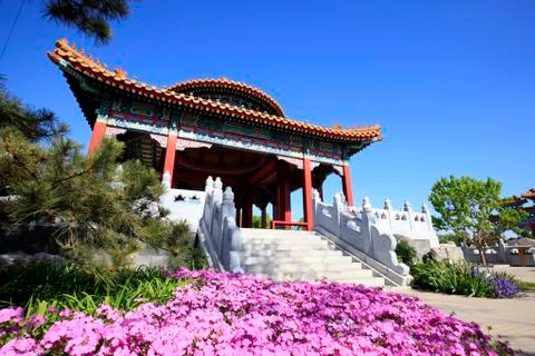 Ancient Chinese architecture Stock Photos
