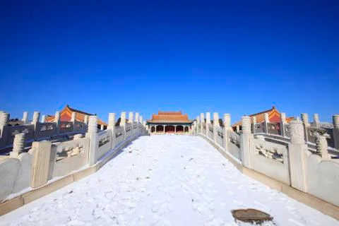 Ancient Chinese architecture Stock Photos