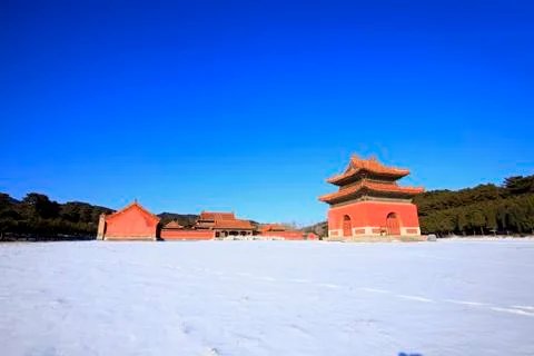 Ancient Chinese architecture Stock Photos