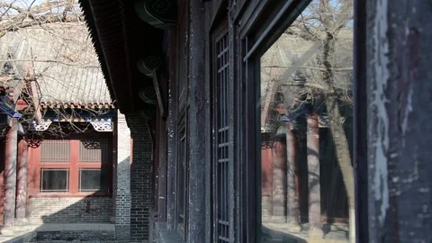 Ancient Chinese building Vídeo Stock 85205090