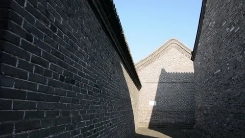 Ancient Chinese building Видео 85205195