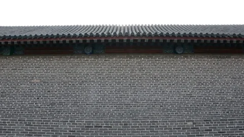 Ancient Chinese building Vídeo Stock 85205281