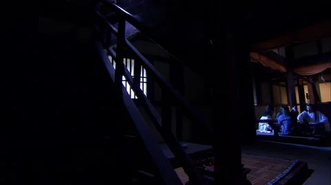 Ancient Chinese drinking Stock-Footage 57321555