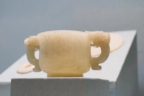 Ancient Chinese imperial artifacts and artworks. Stock Photos