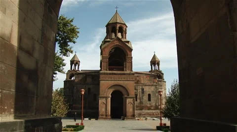 Ancient Church Stock Footage 999521