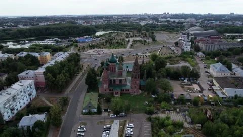 Аncient church Stock Footage 218044544