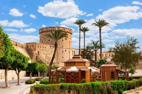Ancient Citadel in Cairo Stock Photos