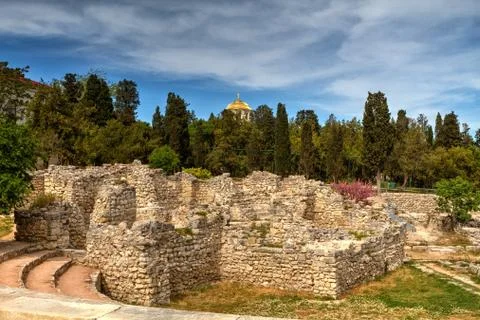 Ancient city of Chersonesus Stock Photos
