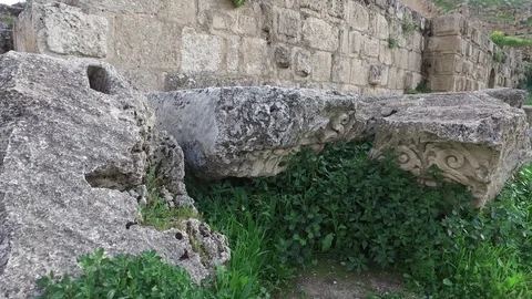 The ancient city of Jerash. Stock Footage 76637344