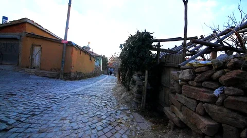 Ancient city of Sille Stock Footage 120339401