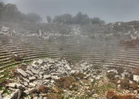 Ancient city of Termessos Stock Photos