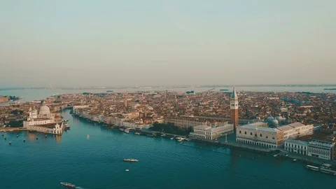 Ancient City Of Venice. Stock Footage 106210951