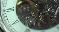 Ancient clock close-up, transience of time. The price of every minute in life HD Footage
