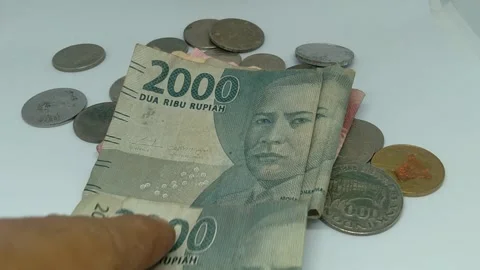 Ancient coin &amp; Banknote8 Stock Footage 258748050