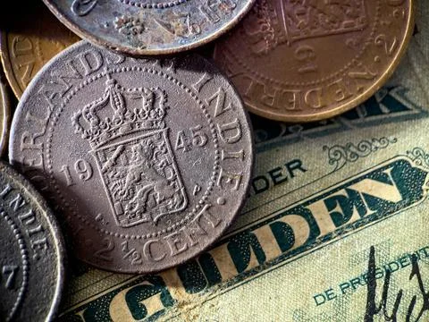 Ancient coins Foto stock