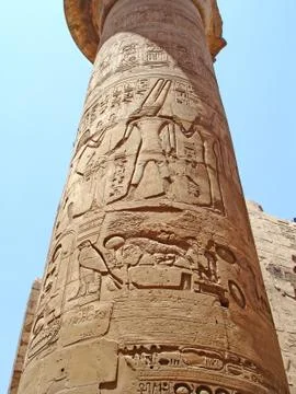 Ancient column. Stock Photos