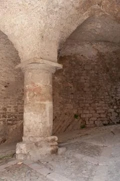 Ancient column Stock Photos