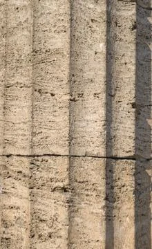 Ancient column, texture Stock Photos