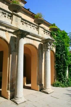 Ancient columns Stock-Fotos