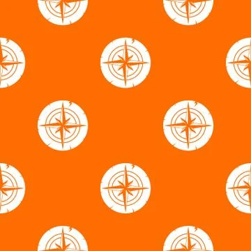 Ancient compass pattern seamless 스톡 일러스트