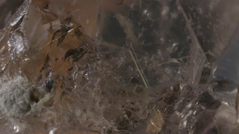 Ancient crystal close-up Stock Footage 131456535