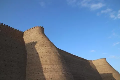 Ancient defence wall Foto stock