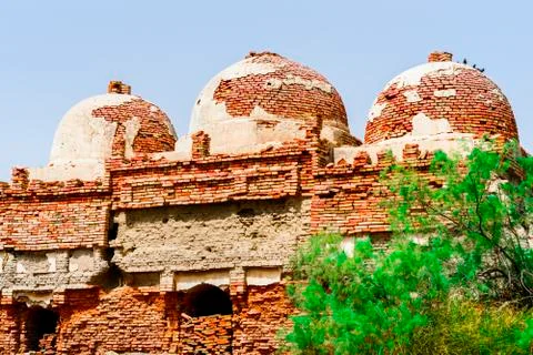 An ancient design of a mosque Stock Photos